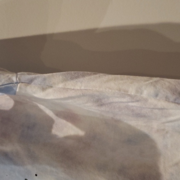 AC DC 1978 Tour T-Shirt White Tie Dyed Women's Size Large 2022 - Picture 6 of 9